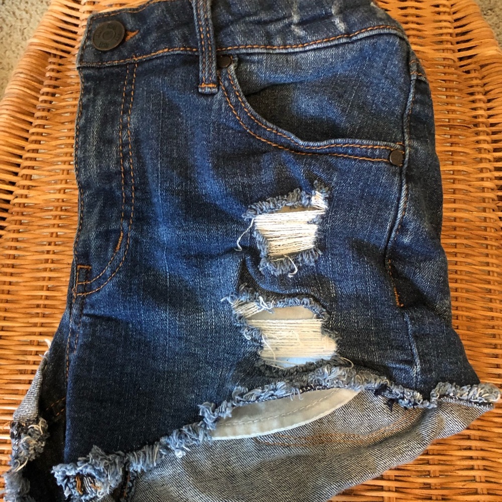 RSQ distressed Mid Rose Shorts